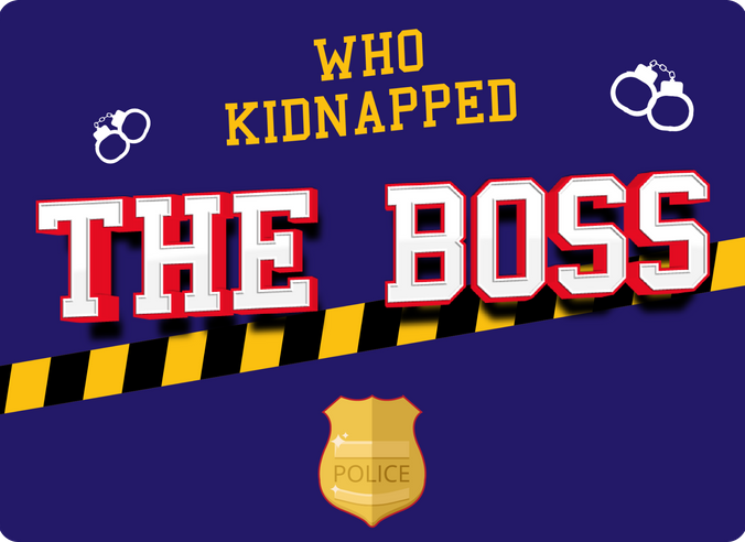 who kidnapped the boss a 'whodunnit' game you can play at any mall